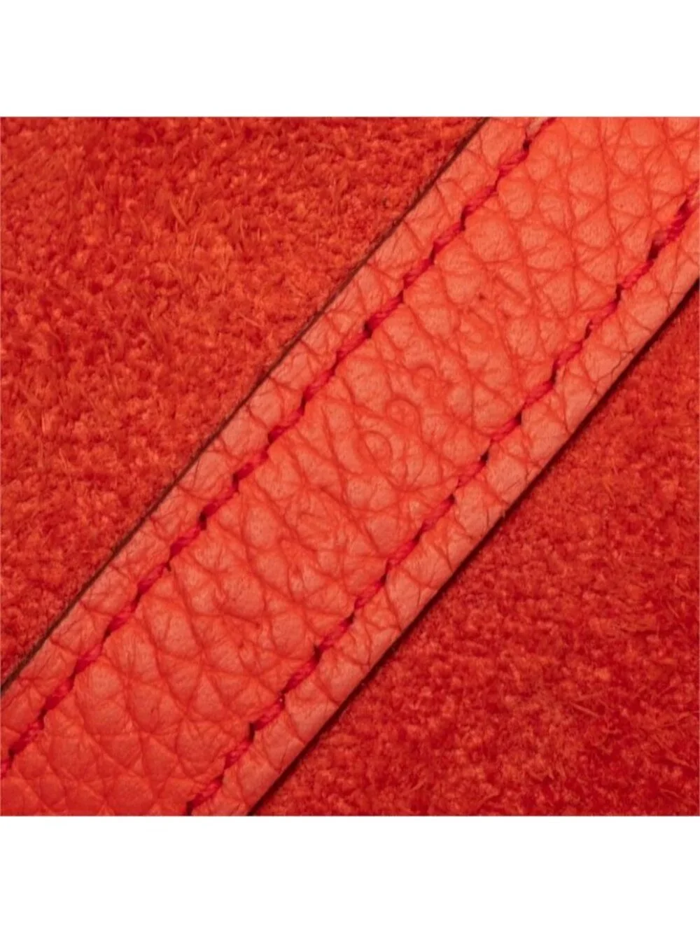 Hermes Picotin Lock Touch MM Handbag Red Orange Silver Taurillon Clemence Swift